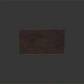 Dark Wooden Writing Desk With Multiple Drawers And Rectangular Smooth Top Surface