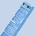 Modern Laboratory Environmental Purification Laboratory 3d model