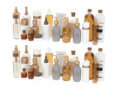 daily necessities skin care oil 3d model