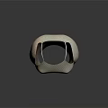 Metallic Gold Chevron Striped Sleeveless Dress Modern Fashion Design