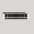 Modern Haier Wall Mounted Air Conditioner Fan With Sleek Silver Design And Cooling Function