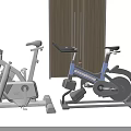 Two Different Exercise Bikes For Home Gym Fitness Workout Equipment