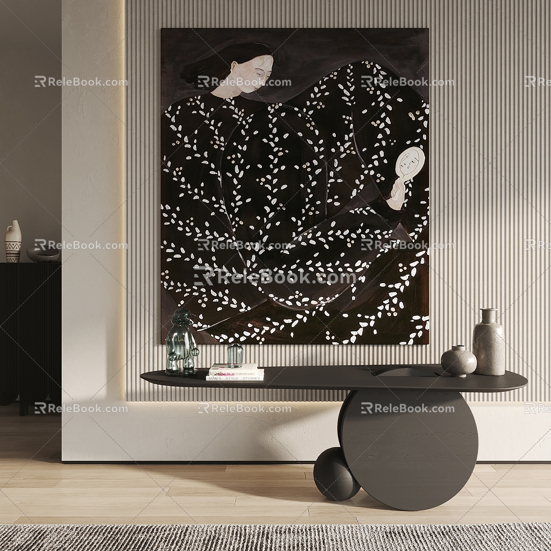 Quiet Decorative Paintings 3d model