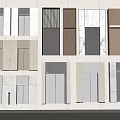 Elevator Hall Elevator Door Elevator Button Lobby Elevator Hotel Elevator 3d model
