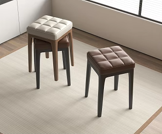 Modern Stool 3d model
