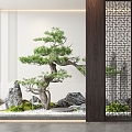 New Chinese Landscape Indoor Landscape Garden Landscape Outdoor Landscape 3d model