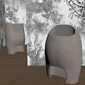 Quiet floor lamp decorative lamp 3d model