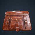 Modern Briefcase Modern Bag Briefcase Handbag Leather Bag Schoolbag Backpack 3d model