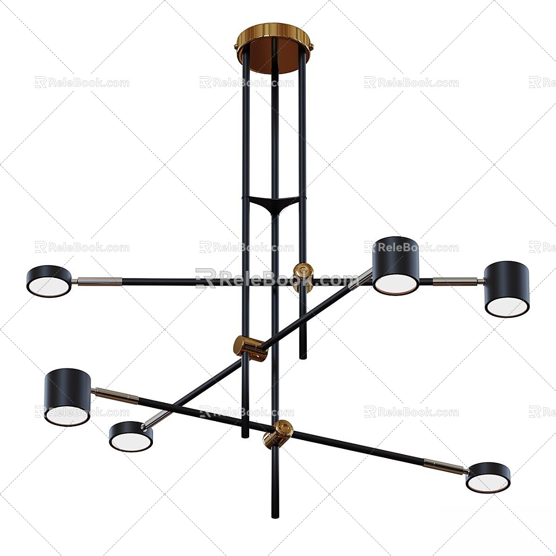 Chandelier lamp ceiling loft chandelier model