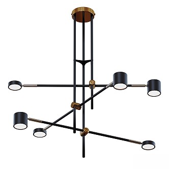 Chandelier lamp ceiling loft chandelier 3d model