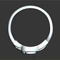 Daily Life Accessories Blue Ring With Shiny Gemstone And Elegant Metal Design