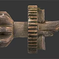 Industrial Equipment Gear With Metal Tooth Structure For Mechanical Transmission Machinery