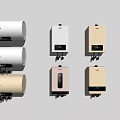 Modern Electric Water Heaters With Various Styles And Colors And Wall Mounted Design