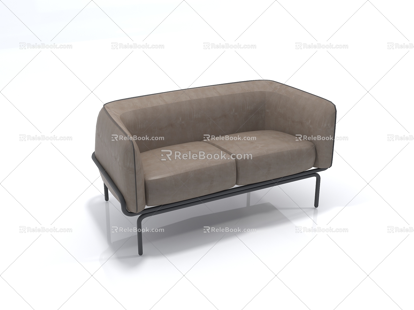 Sofa Combination Sofa Casual Sofa Office Sofa Leather Sofa Fashion Sofa Sofa Combination 3d model