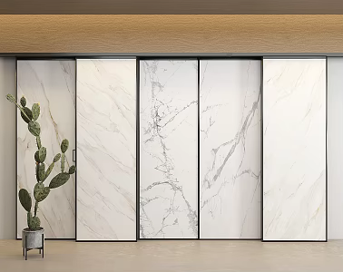 Modern wainscots Marble wainscots 3d model