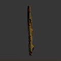 Intricate Sculpture Carving With Copper Patina Spiral Patterns Two Holes And Bottom Spirals