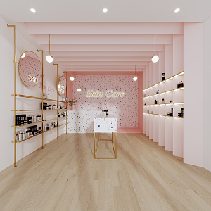 Modern Cosmetics Store Cosmetics Store 3d model