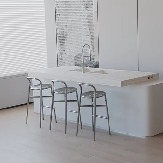 Modern table combination 3d model