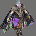 Noble Armored Warrior General 3d model