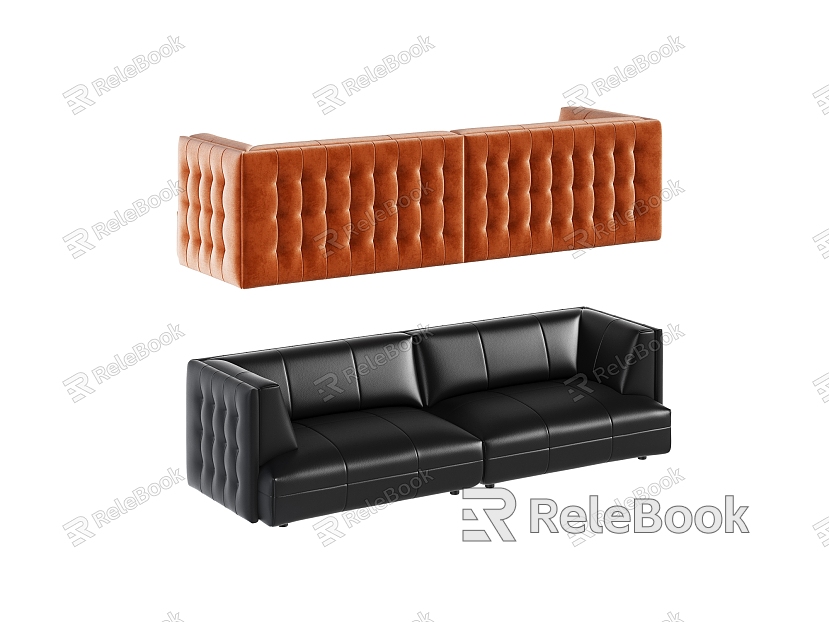 Modern Double Sofa Combination Sofa model