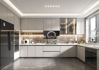 Modern Kitchen 3d model