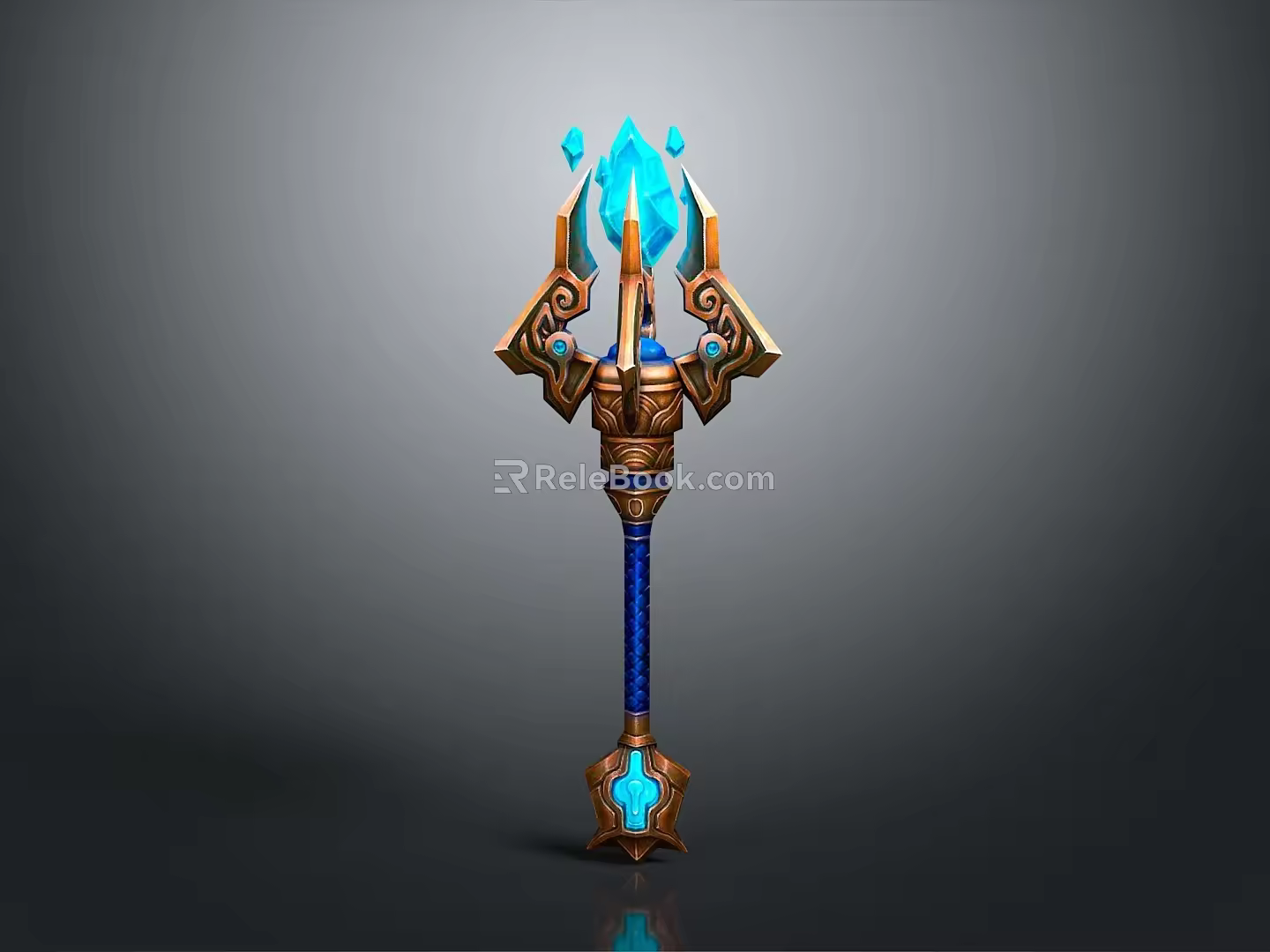 Scepter Ancient Scepter Cane Ancient Scepter Magic Scepter Metal Scepter Classical Scepter Magic Scepter 3d model