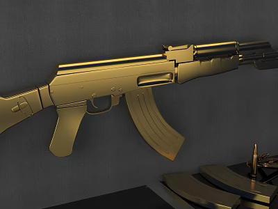 Modern guns. 3d model Modern guns. 3d model