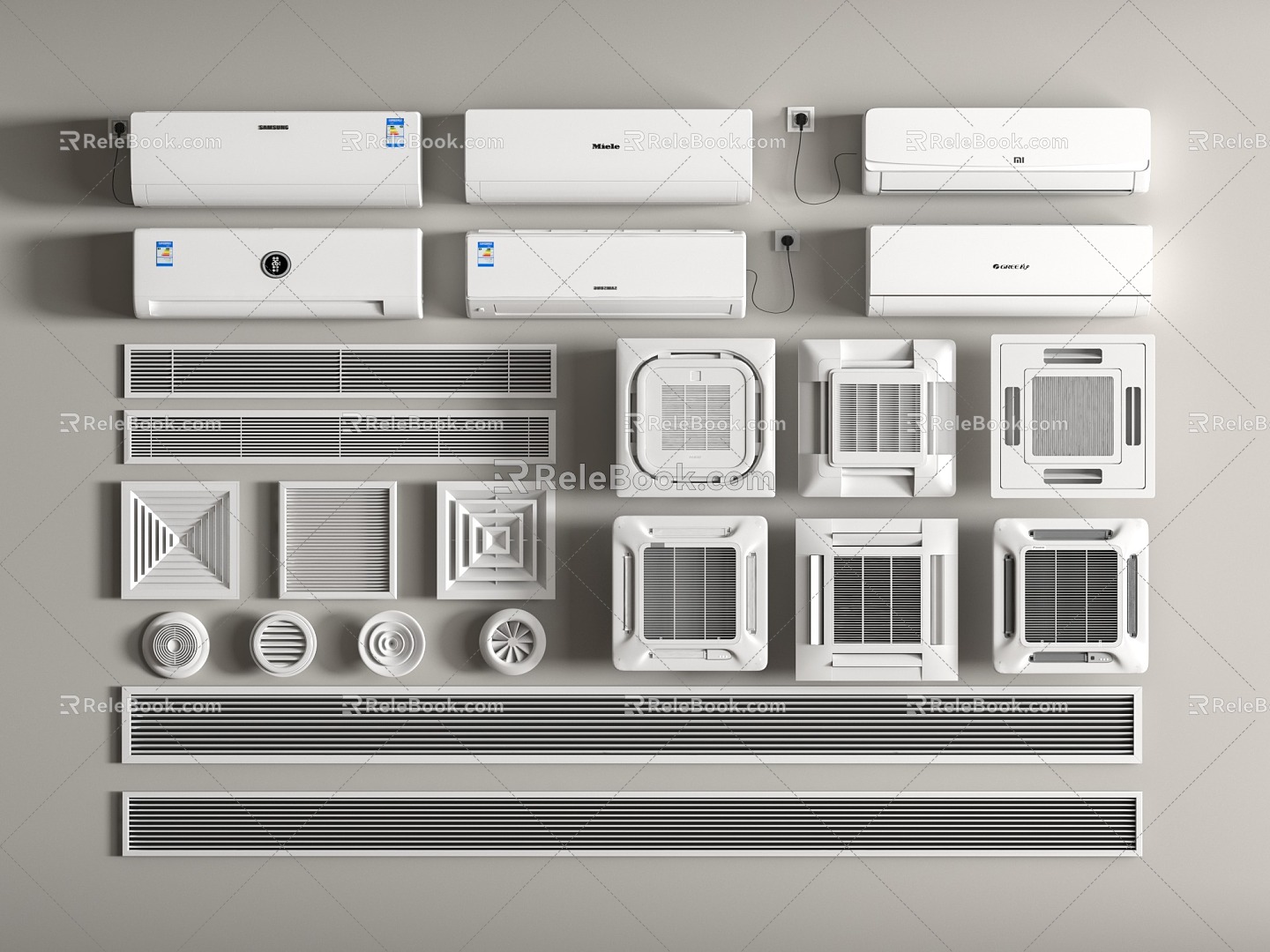 Wall-mounted air conditioner model