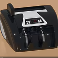 Sleek Modern Commercial Money Counter With Digital Display Keypad And Automatic Counting Function 3d model