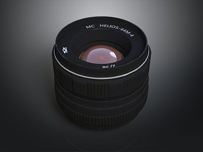 Camera Lens Zoom Lens Optical Lens High-end Lens Advanced Lens SLR Lens Tele 3d model