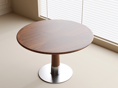 Round table 3d model