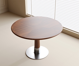 Round table 3d model