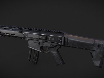 submachine gun model