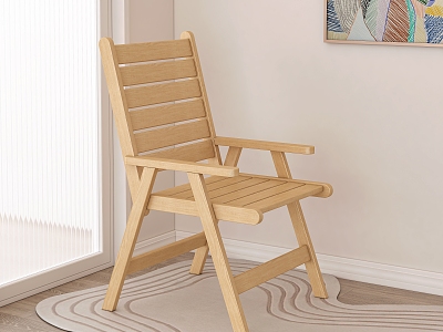 Log Chair model