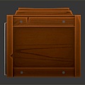 modern box cargo box shipping wooden box cargo box 3d model