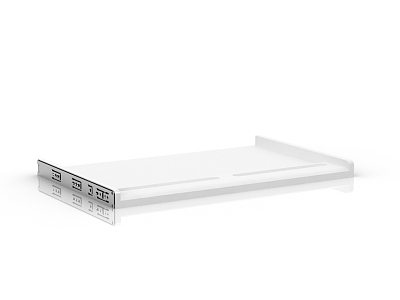 Modern keyboard tray 3d model