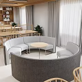 Modern Library 3d model