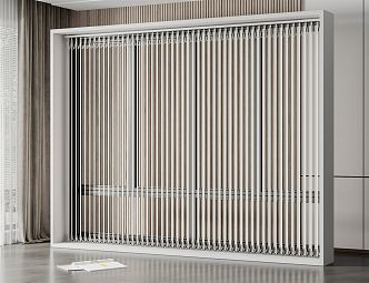 Modern blinds 3d model