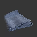 Stylish Blue Woven Carpet With Soft Texture For Modern Home Decor