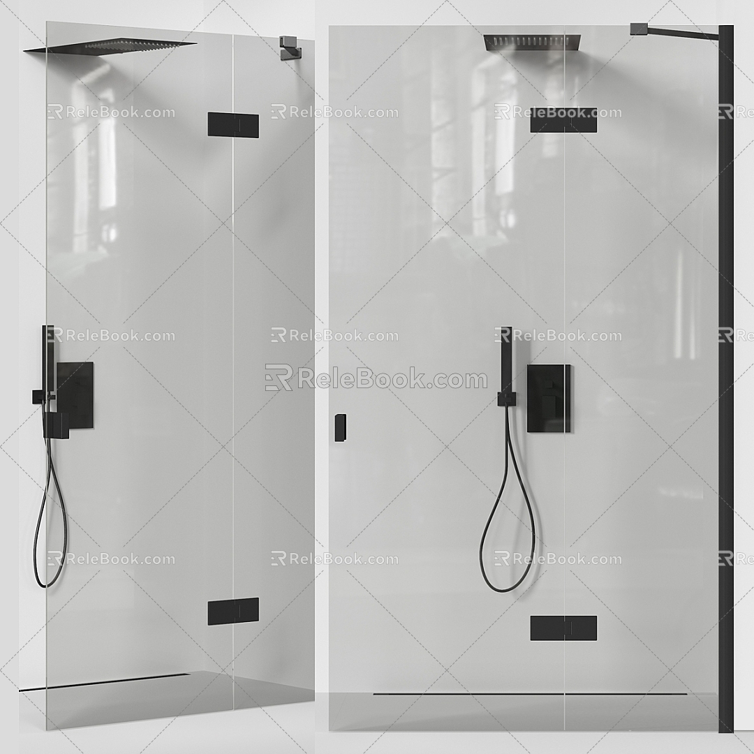 Shower Room Shower 3d model