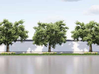 Modern Tree Landscape Tree 3d model