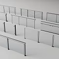 Modern Glass And Metal Railings With Various Designs For Different Spaces