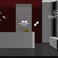 Modern Specialty Store Interior Layout With Open Display Areas Lighting And Green Plant Decorations