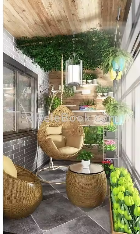 Balcony 3d model