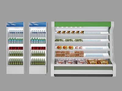 Refrigerator freezer fresh-keeping cabinet 3d model