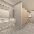 Public toilet 3d model