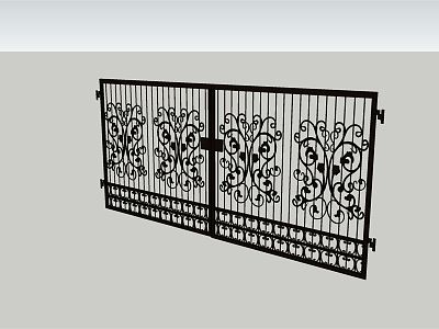 Jane European Gate Iron Gate model