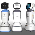 Modern Robot Toy Robot Intelligent Robot Guide Robot Service Robot 3d model
