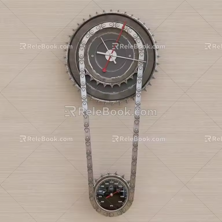 Clock 3d model
