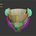 White Structured Helmet Mask With Ear Covers Front Panel Stylish Headwear For Modern Fashion